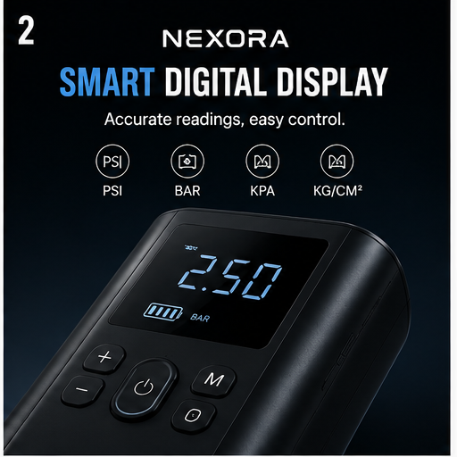 Nexora Smart Tire Inflator