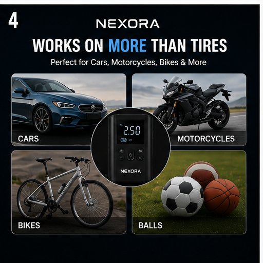 Nexora Smart Tire Inflator
